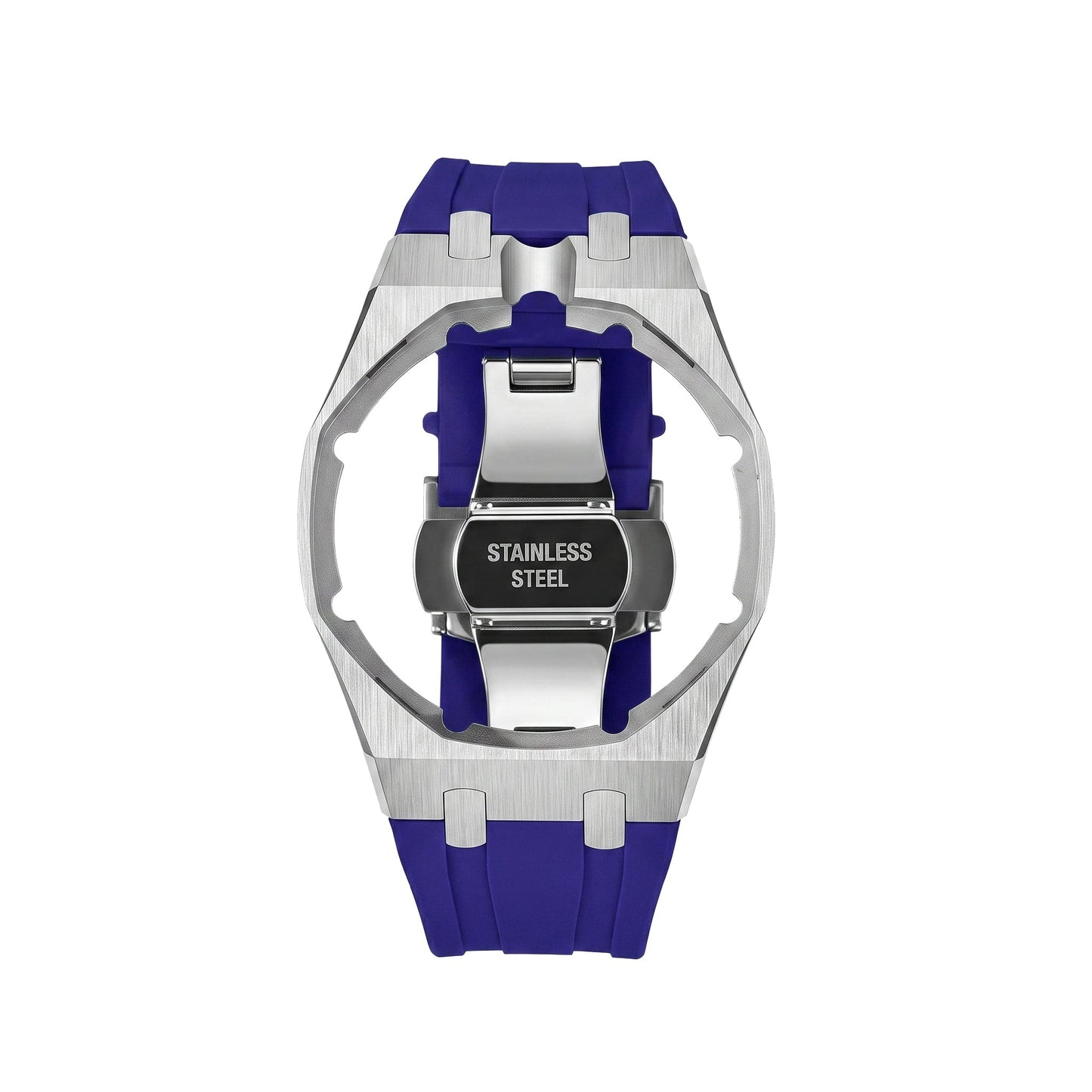 [LunaMar]Royal Oak Pop Exclusive Steel Case & Silicone Strap With Cradle