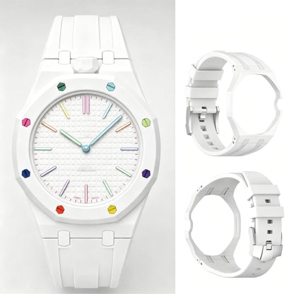 [LunaMar]ROYAL OAK POP EXCLUSIVE RUBBER STRAP