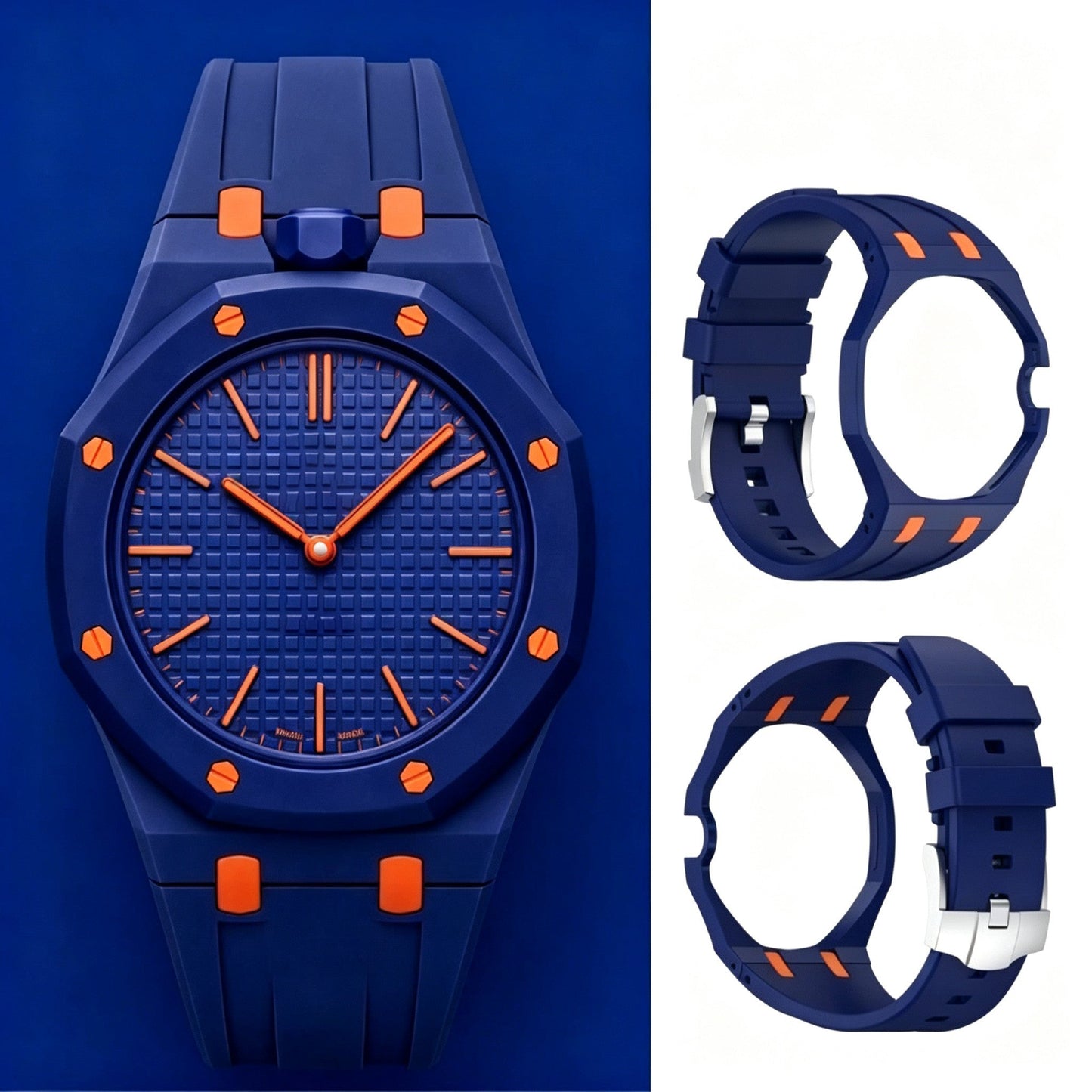 [LunaMar]ROYAL OAK POP EXCLUSIVE RUBBER STRAP