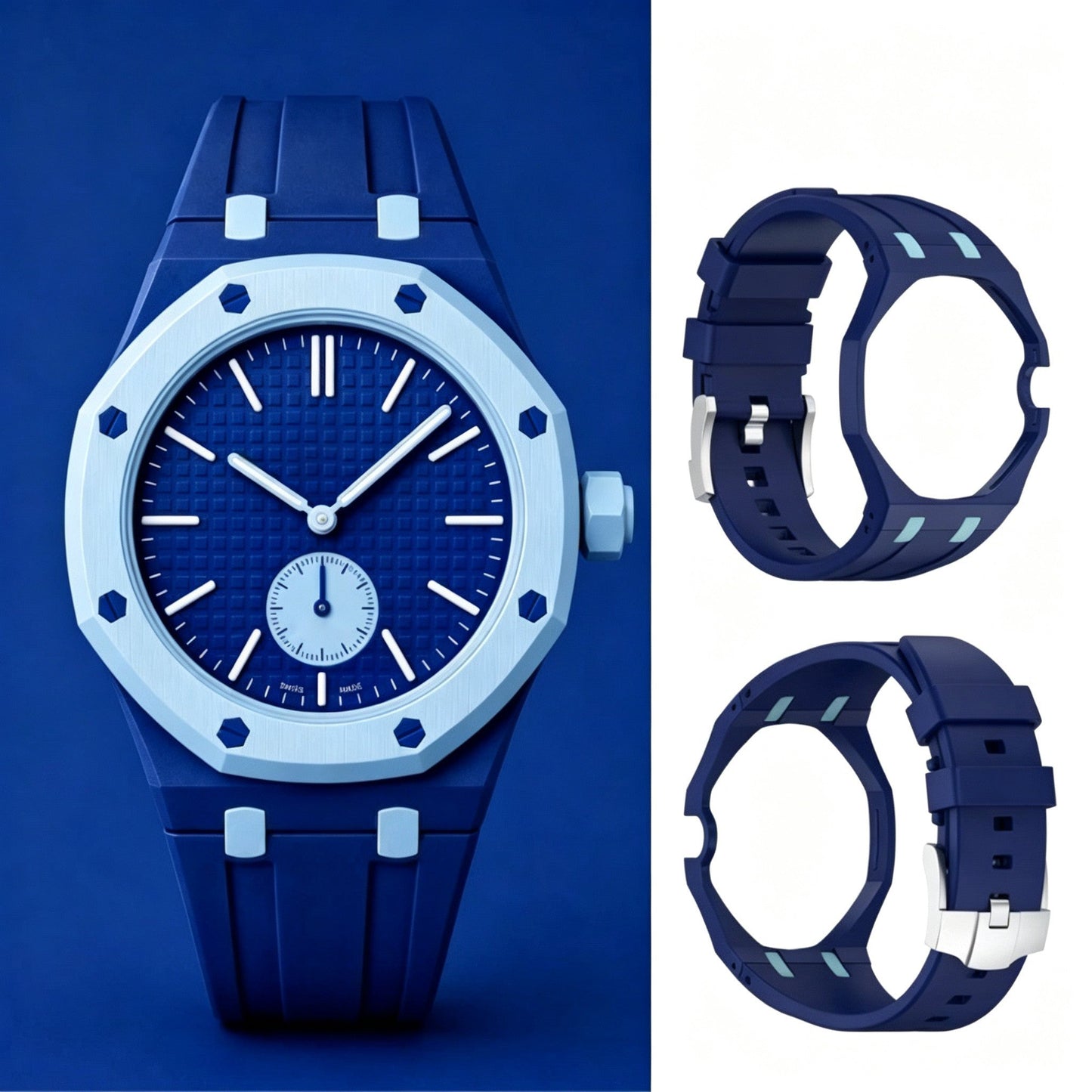 [LunaMar]ROYAL OAK POP EXCLUSIVE RUBBER STRAP