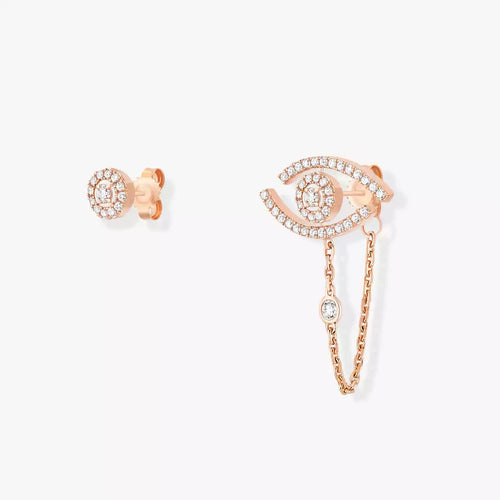 [LunaMar]LUCKY EYE DIAMOND EARRINGS