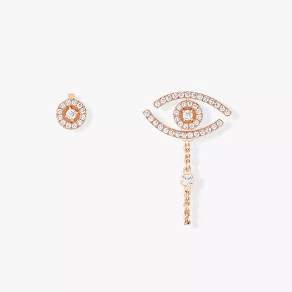 [LunaMar]LUCKY EYE DIAMOND EARRINGS