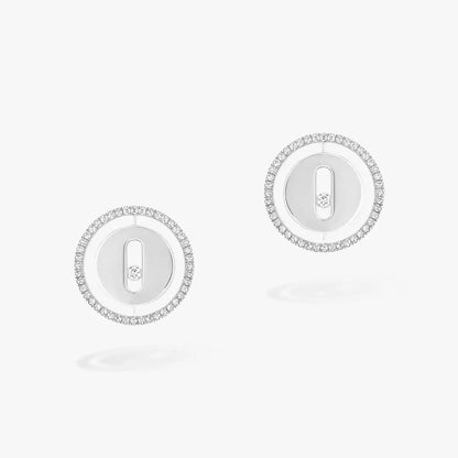 [LunaMar]LUCKY MOVE DIAMOND EARRINGS