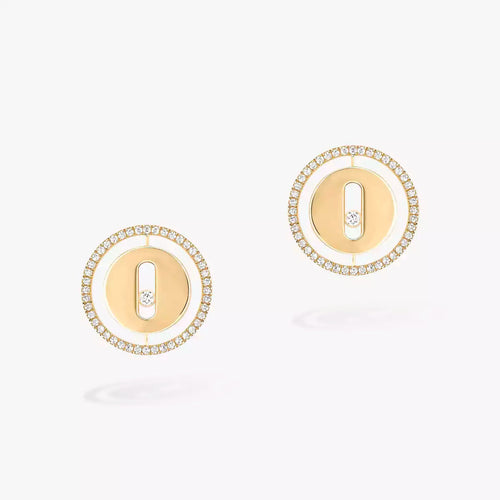 [LunaMar]LUCKY MOVE DIAMOND EARRINGS