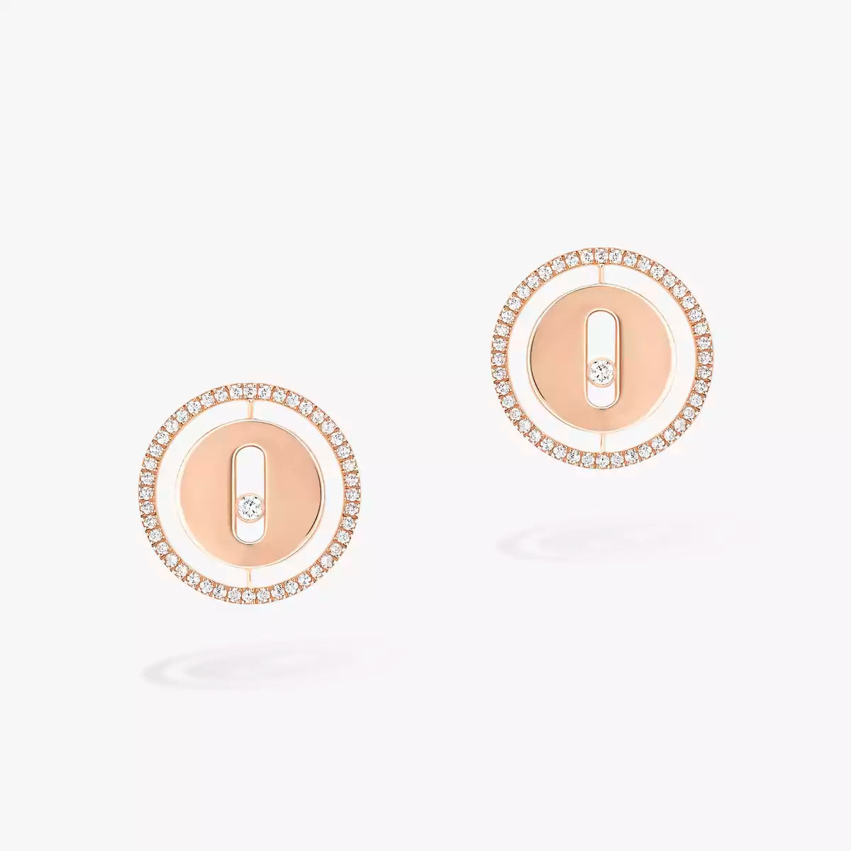 [LunaMar]LUCKY MOVE DIAMOND EARRINGS