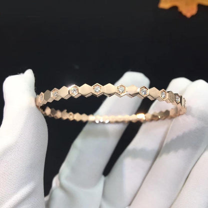 [LunaMar]BEE LOVE SILVER DIAMOND BRACELET