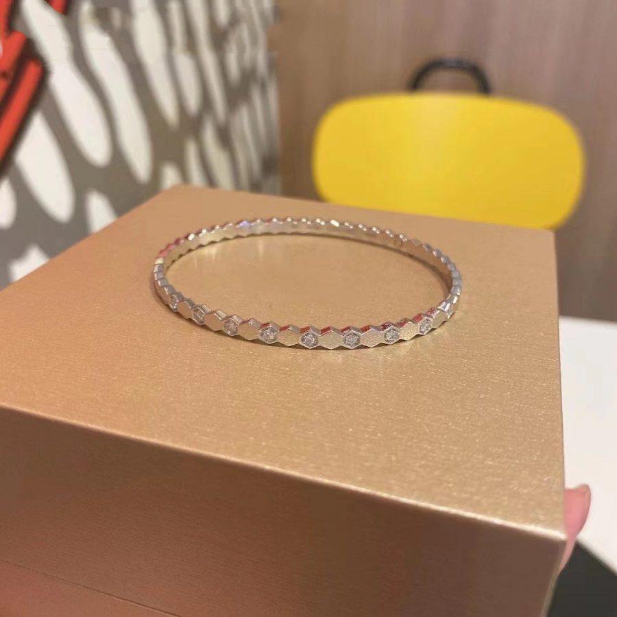 [LunaMar]BEE LOVE SILVER DIAMOND BRACELET