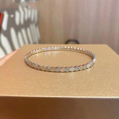 [LunaMar]BEE LOVE SILVER DIAMOND BRACELET
