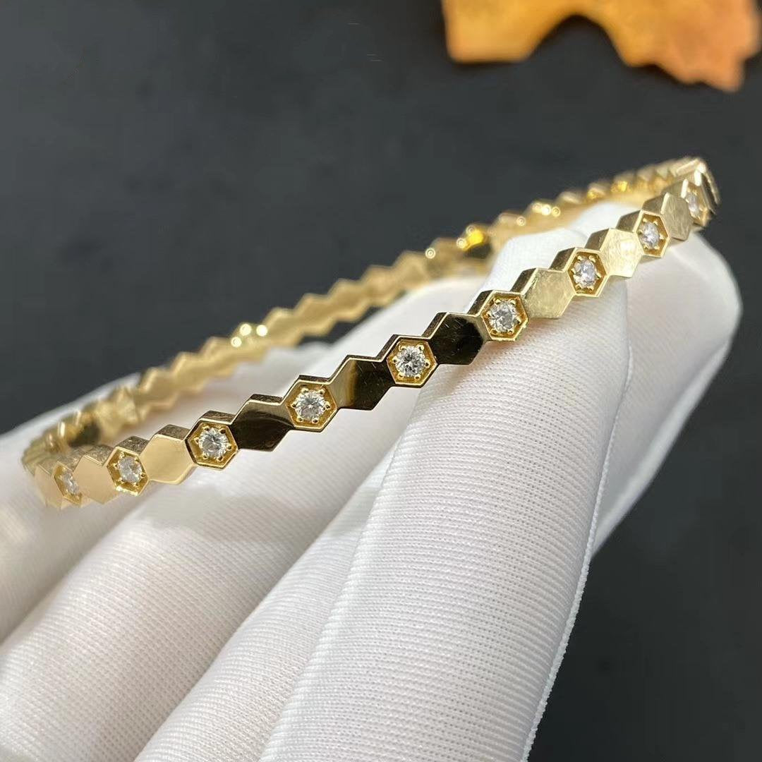 [LunaMar]BEE LOVE GOLD DIAMOND BRACELET