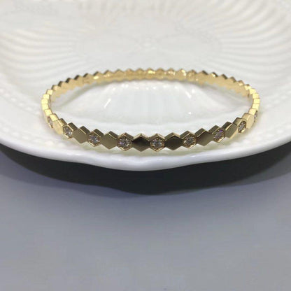 [LunaMar]BEE LOVE GOLD DIAMOND BRACELET
