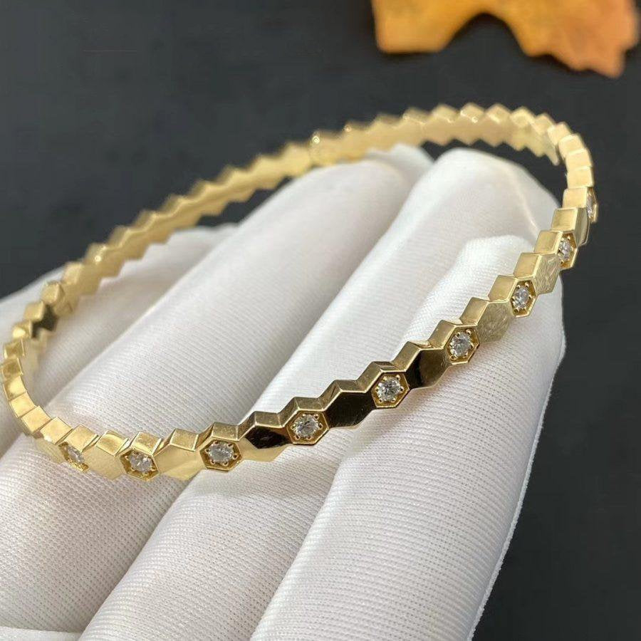 [LunaMar]BEE LOVE GOLD DIAMOND BRACELET
