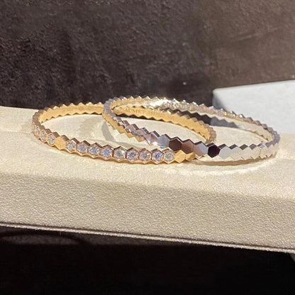[LunaMar]BEE LOVE GOLD BRACELET FULL DIAMOND