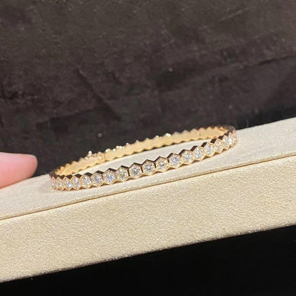 [LunaMar]BEE LOVE GOLD BRACELET FULL DIAMOND