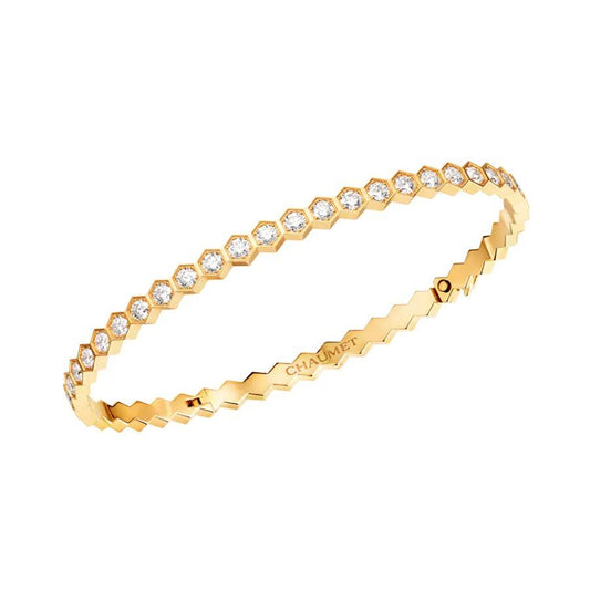 [LunaMar]BEE LOVE GOLD BRACELET FULL DIAMOND