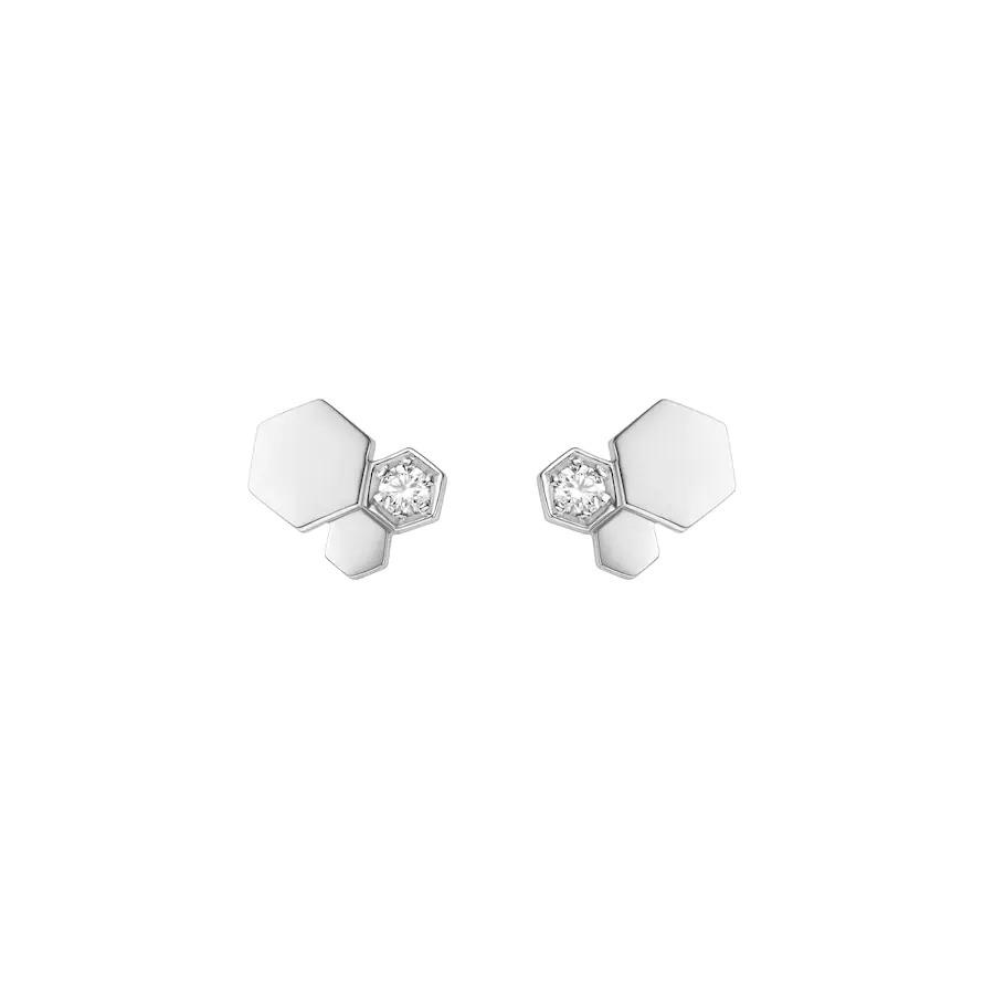 [LunaMar]BEE LOVE SILVER DIAMOND EARRINGS