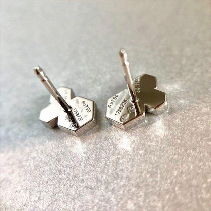[LunaMar]BEE LOVE SILVER DIAMOND EARRINGS