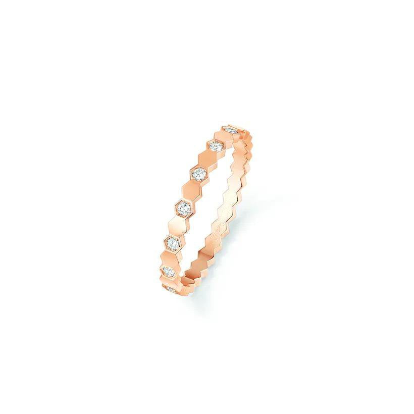 [LunaMar]BEE LOVE RING ROSE GOLD DIAMOND