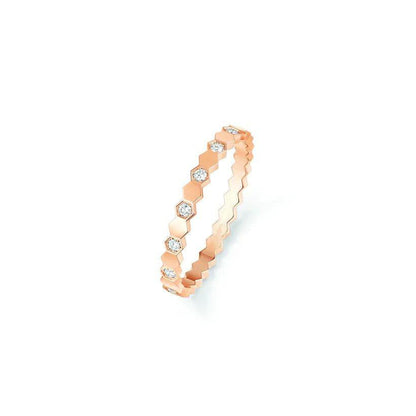 [LunaMar]BEE LOVE RING ROSE GOLD DIAMOND
