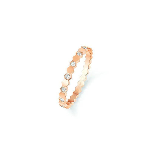 [LunaMar]BEE LOVE RING ROSE GOLD DIAMOND
