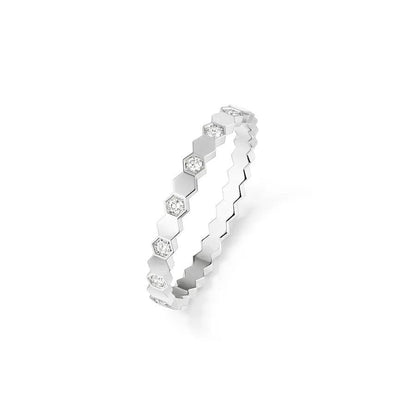[LunaMar]BEE LOVE RING SILVER DIAMOND