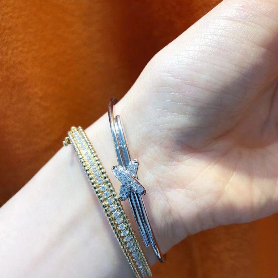 [LunaMar]JEUX DE BRACELET SILVER DIAMONDS