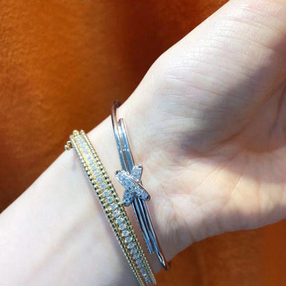 [LunaMar]JEUX DE BRACELET SILVER DIAMONDS