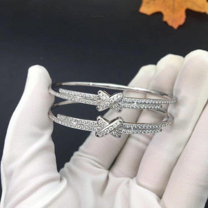 [LunaMar]JEUX DE BRACELET DIAMONDS SILVER
