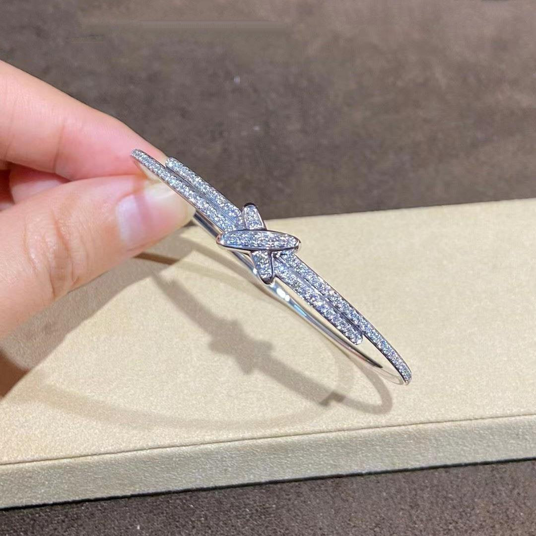 [LunaMar]JEUX DE BRACELET DIAMONDS SILVER