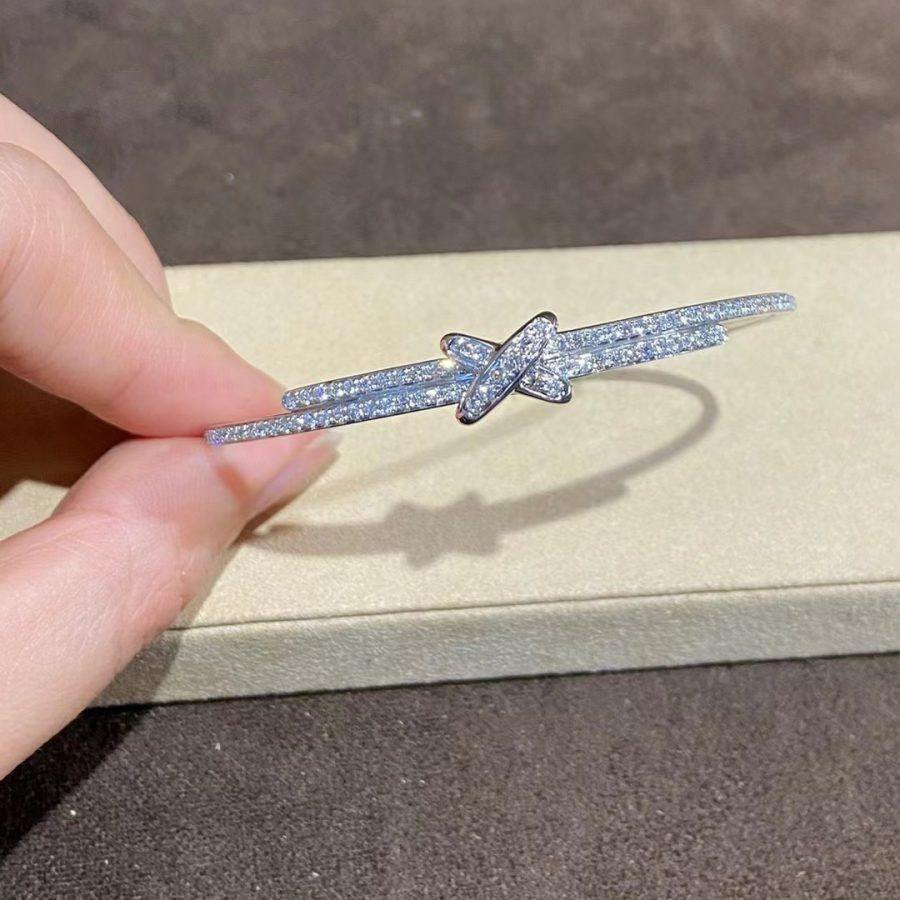 [LunaMar]JEUX DE BRACELET DIAMONDS SILVER