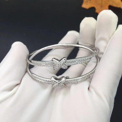 [LunaMar]JEUX DE BRACELET DIAMONDS SILVER