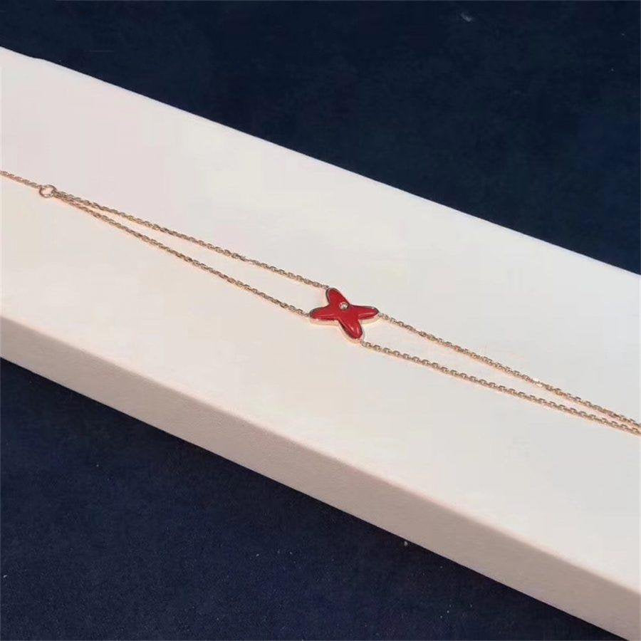 [LunaMar]JEUX BRACELET CARNELIAN ROSE GOLD 1 DIAMOND