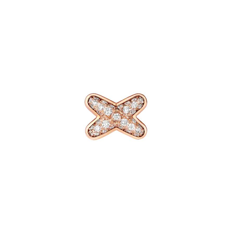 [LunaMar]JEUX DE ROSE GOLD DIAMOND EARRINGS