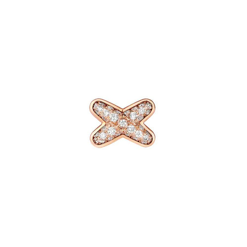 [LunaMar]JEUX DE ROSE GOLD DIAMOND EARRINGS
