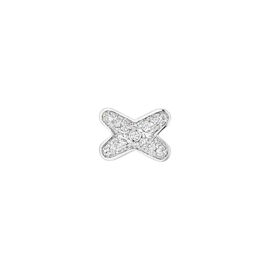 [LunaMar]JEUX DE SILVER DIAMOND EARRINGS