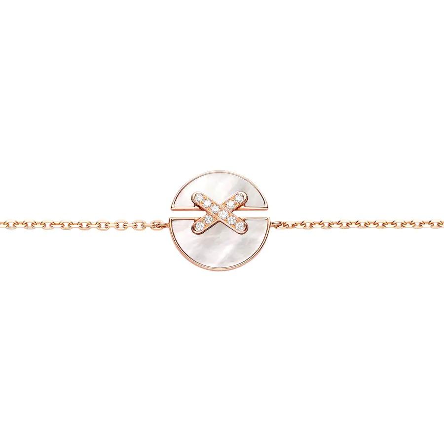 [LunaMar]JEUX DE BRACELET MOP ROSE GOLD DIAMONDS