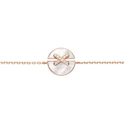 [LunaMar]JEUX DE BRACELET MOP ROSE GOLD DIAMONDS