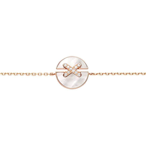 [LunaMar]JEUX DE BRACELET MOP ROSE GOLD DIAMONDS