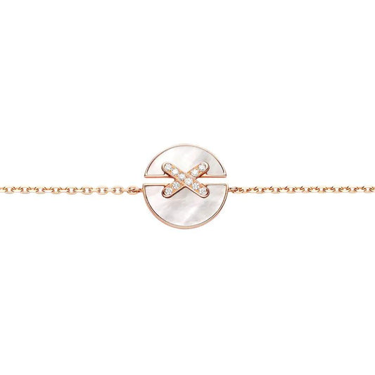 [LunaMar]JEUX DE BRACELET MOP ROSE GOLD DIAMONDS