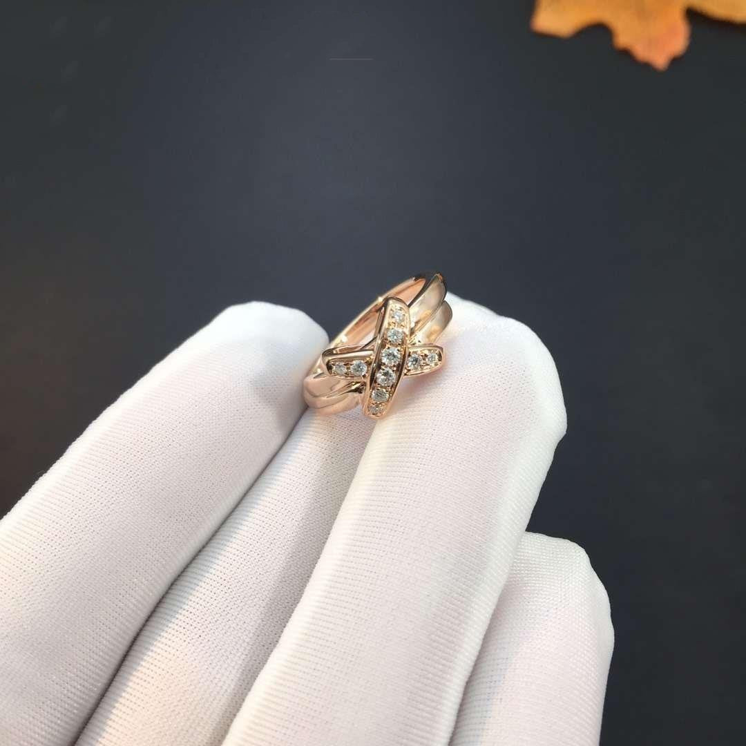 [LunaMar]JEUX DE ROSE GOLD DIAMOND RING