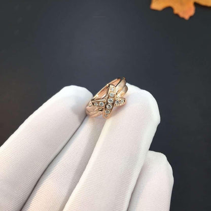 [LunaMar]JEUX DE ROSE GOLD DIAMOND RING