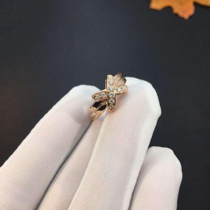 [LunaMar]JEUX DE ROSE GOLD DIAMOND RING