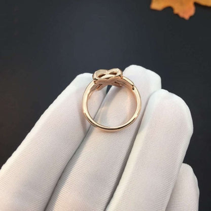 [LunaMar]JEUX DE ROSE GOLD DIAMOND RING