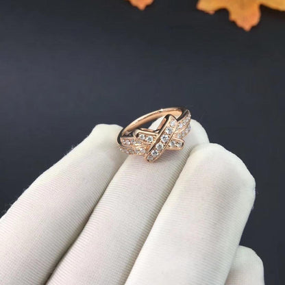 [LunaMar]JEUX DE RING ROSE GOLD DIAMOND
