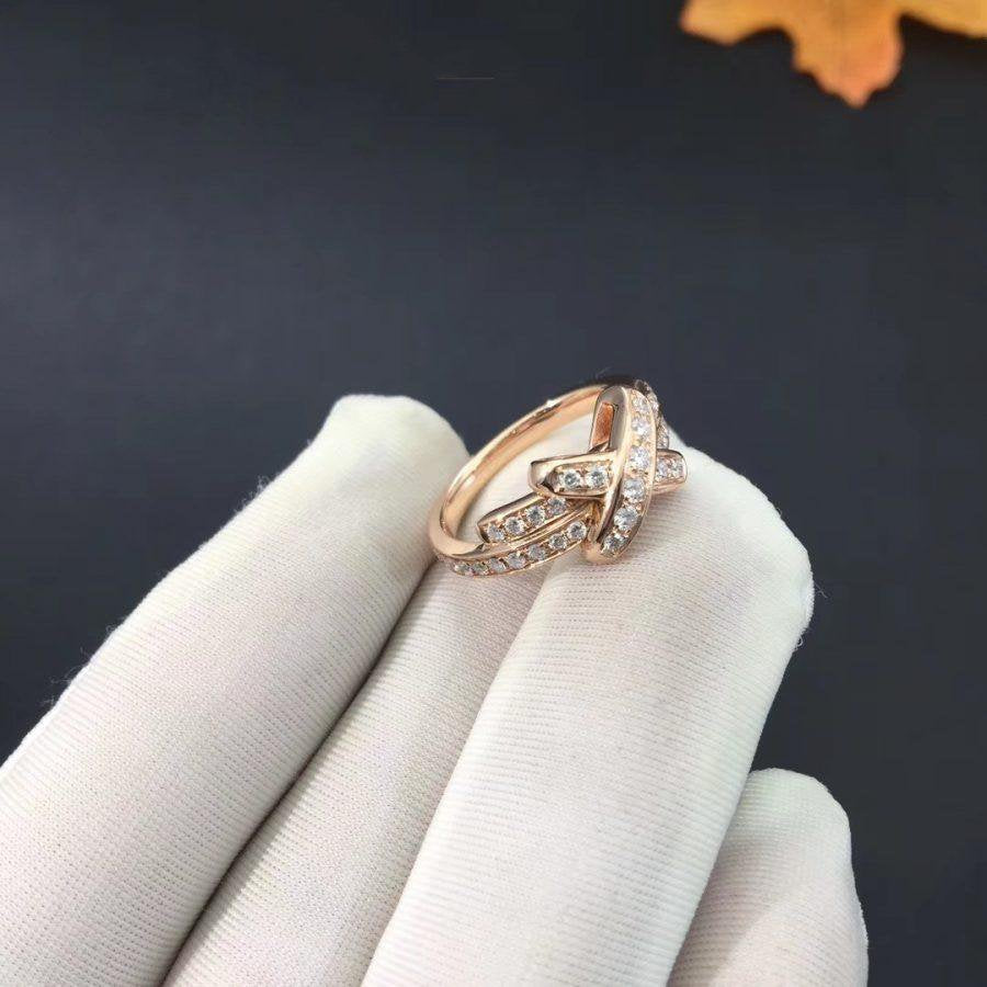 [LunaMar]JEUX DE RING ROSE GOLD DIAMOND