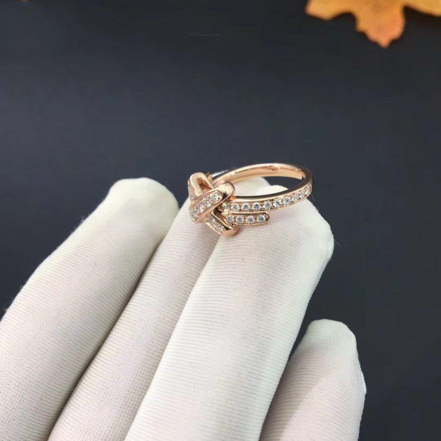 [LunaMar]JEUX DE RING ROSE GOLD DIAMOND