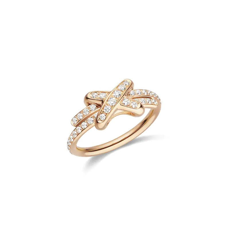[LunaMar]JEUX DE RING ROSE GOLD DIAMOND