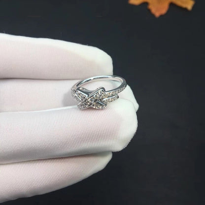 [LunaMar]JEUX DE SILVER DIAMOND RING