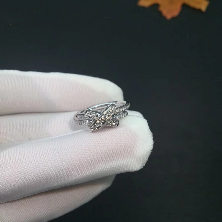 [LunaMar]JEUX DE SILVER DIAMOND RING