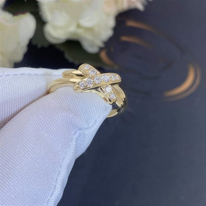 [LunaMar]JEUX DE GOLD DIAMOND RING