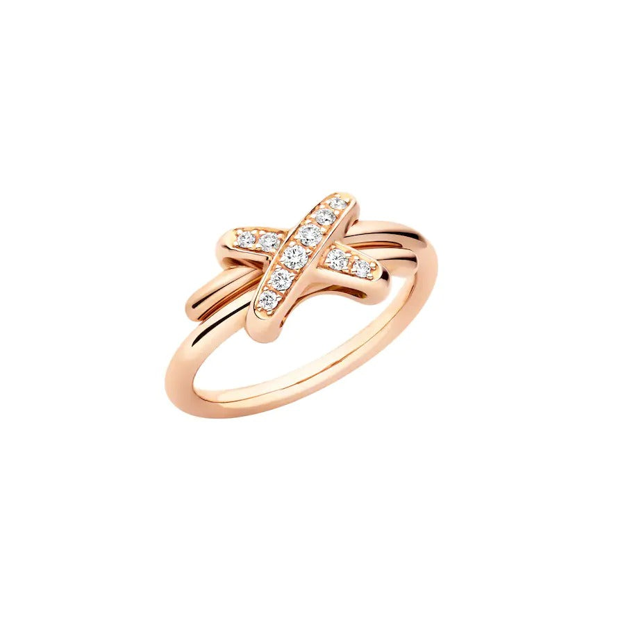[LunaMar]JEUX DE ROSE GOLD DIAMOND RING